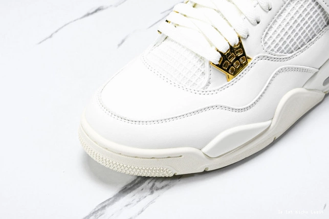 AQ9129-170 Gold 4 Retro Metallic Jordan 0705